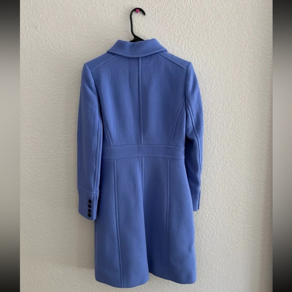 J.Crew Lady Day Coat with Thinsulate Royal Blue Vintage Sz 2 Periwinkle - Picture 5 of 5